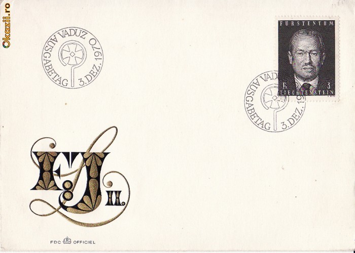 FDC Liechtenstein FDC Liechtenstein