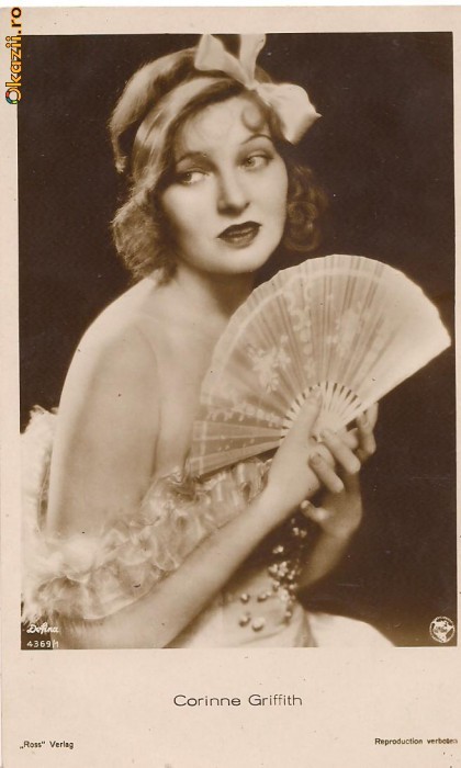 carte postala(ilustrata)- CORINNE GRIFFITH