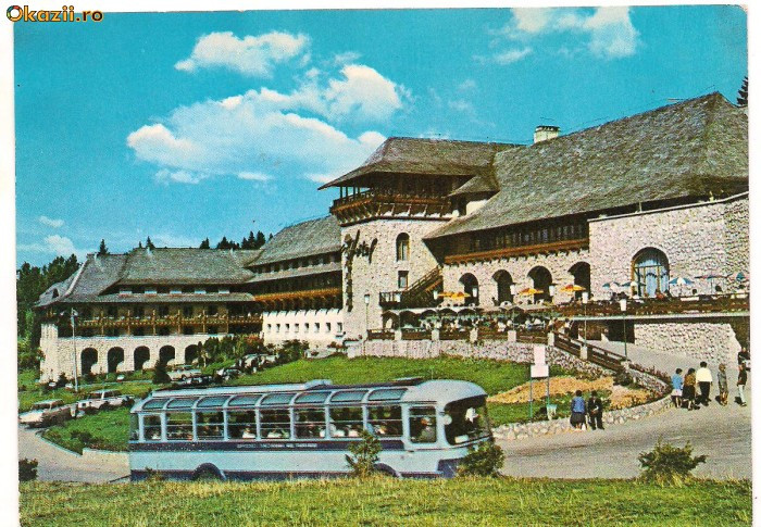 carte postala-BRASOV -Hotel sport