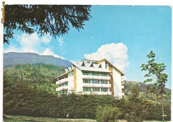 carte postala-BORSA-Pavilionul Bradet