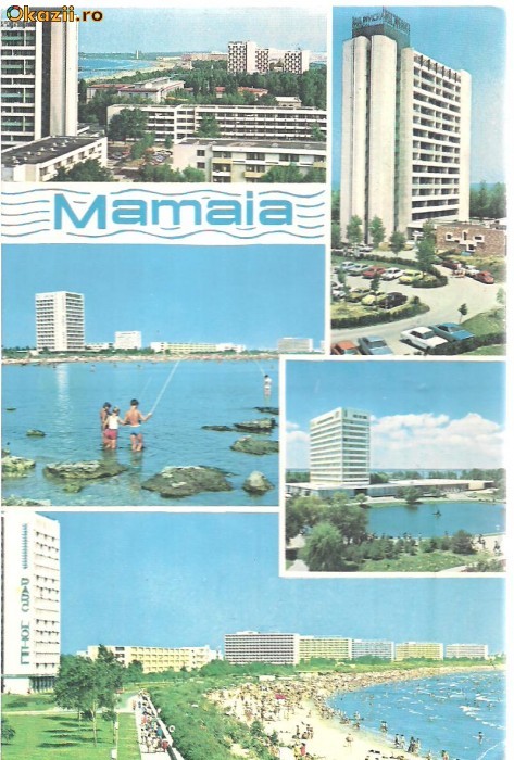 carte postala-MAMAIA-colaj