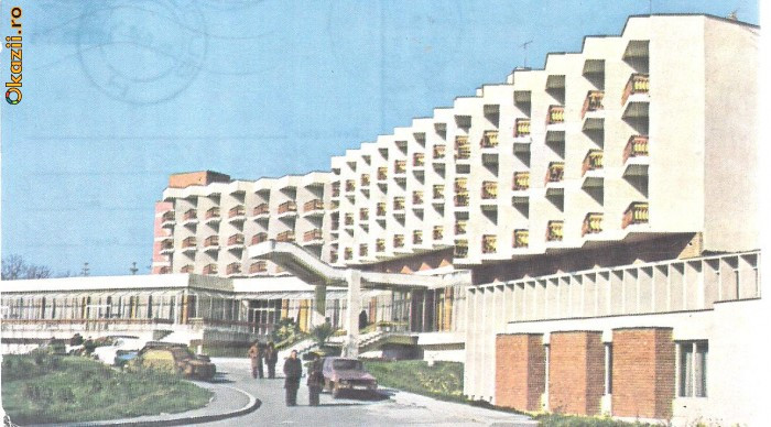 carte postala-BUZIAS- Hotel Parc