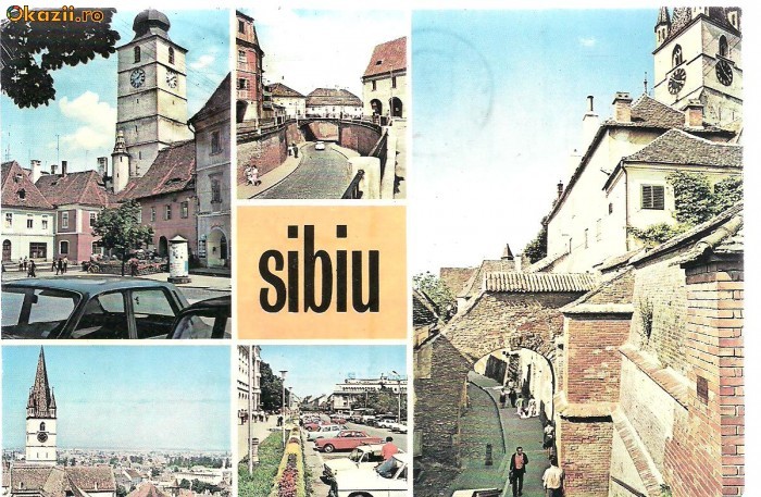 carte postala- SIBIU-Colaj
