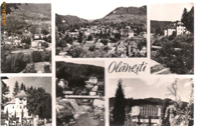 carte postala- OLANESTI-colaj