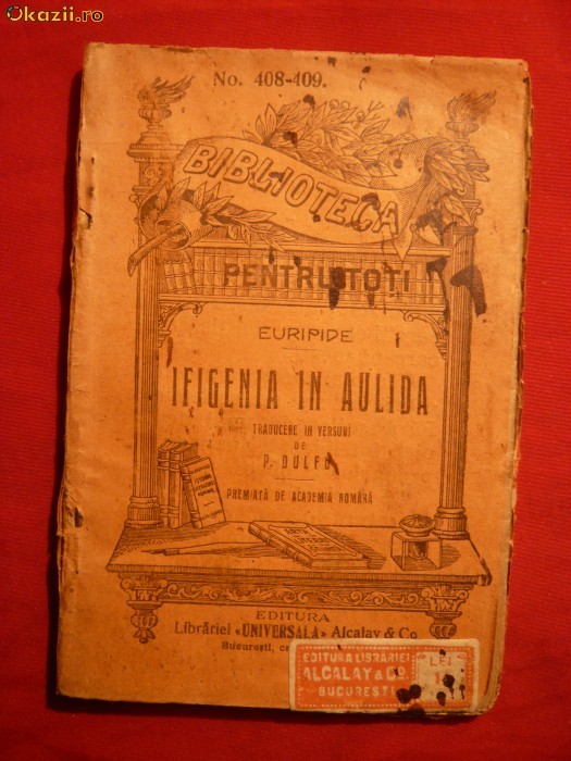 Euripide -Ifigenia in Aulida -cca.1923 BPT nr.408