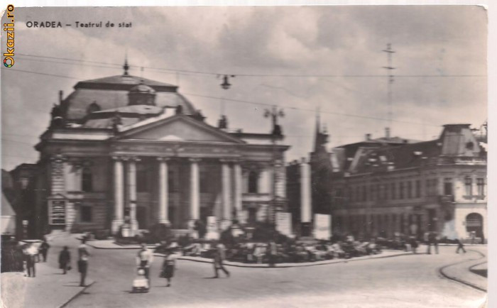 carte postala- ORADEA - Teatru de stat