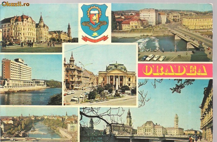 carte postala- ORADEA - Colaj