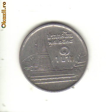 bnk mnd Thailanda 1 baht 1991