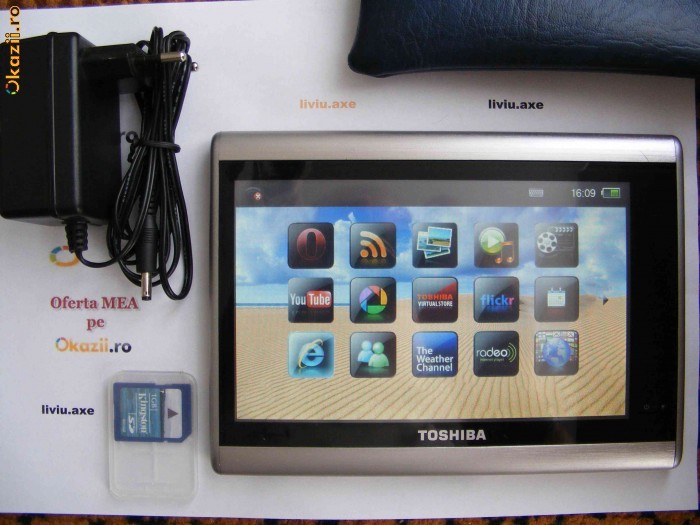 Vand tableta 7" Toshiba JournE Touch, la pret final. foto mare Vand tableta 7" Toshiba JournE Touch, la pret final. foto mare