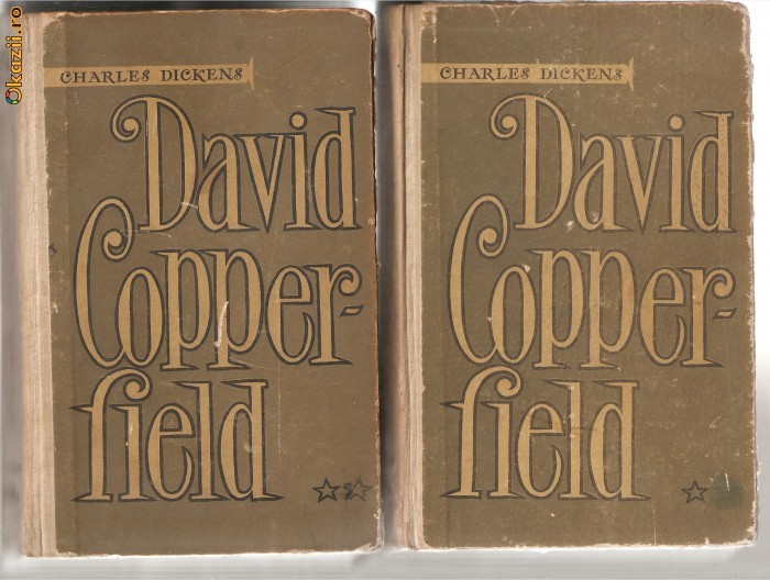 (C628) DAVID COPPERFIELD DE CHARLES DICKENS, 2 VOLUME