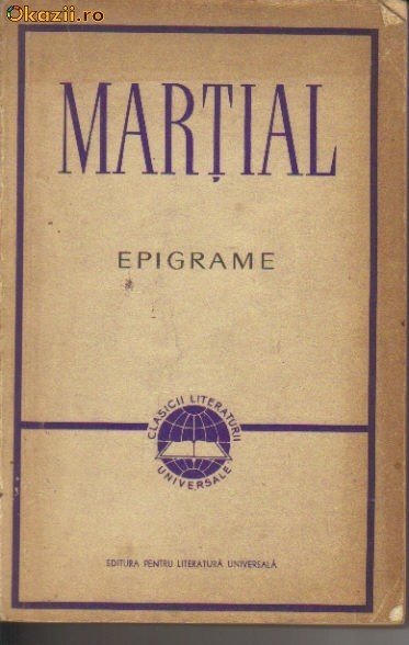 Martial - Epigrame