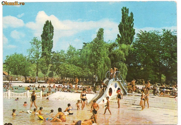 carte postala-BAILE FELIX - Strandul Termal