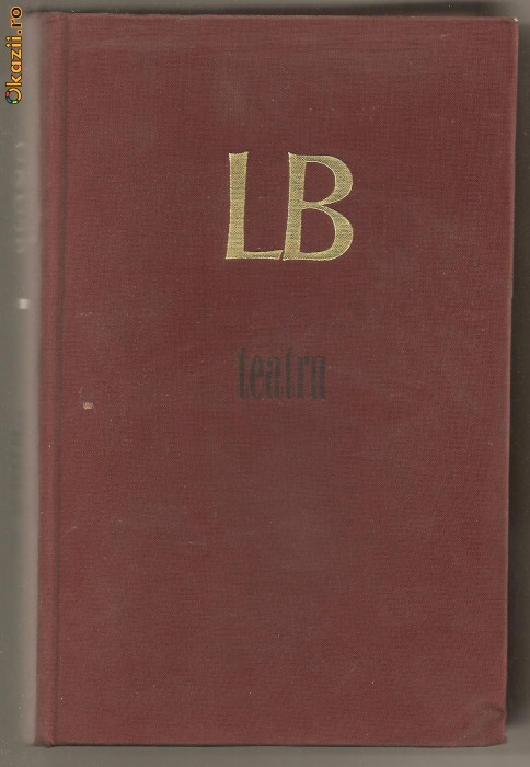 (C649) TEATRU DE LUCIAN BLAGA