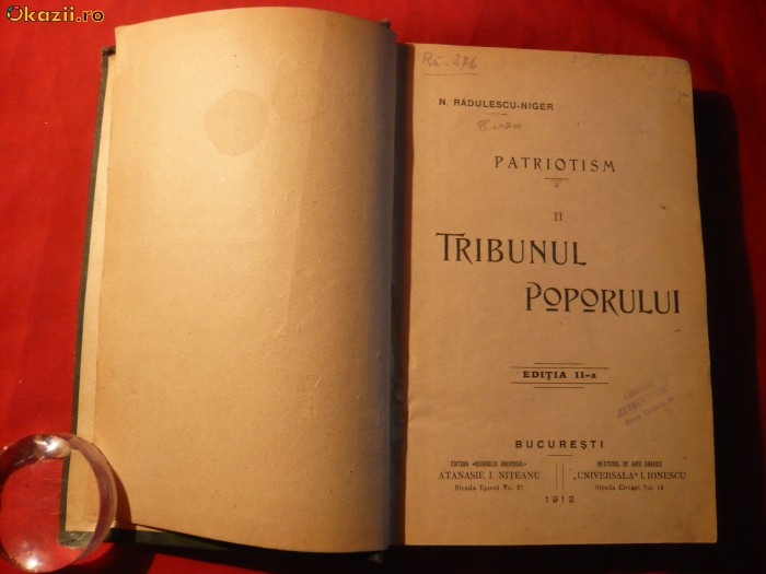 N.Radulescu-Niger -Tribunul Poporului -Ed.IIa 1912