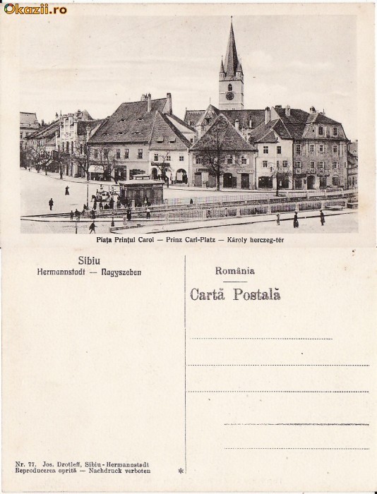 Sibiu- Piata Printul Carol Sibiu- Piata Printul Carol