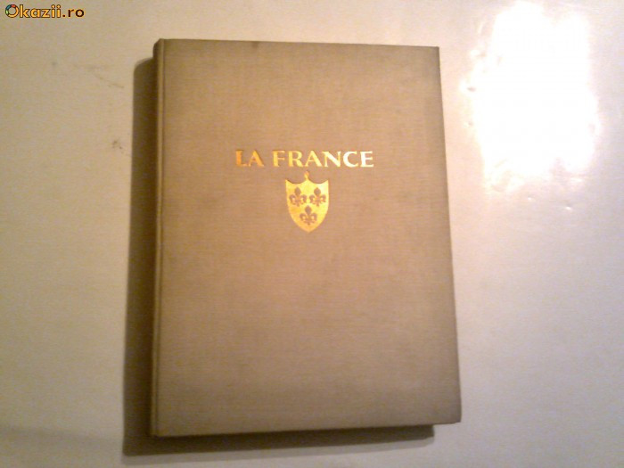 MARTIN HURLIMANN-LA FRANCE ARCHITECTURE ET PAYSAGES Ed.1927 304 ilustratii