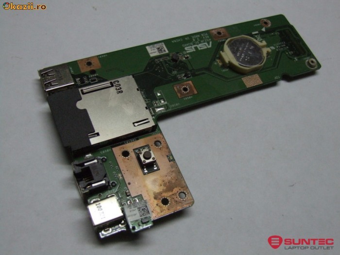 Mufa alimentare + USB + port retea Asus K52 60-NXMDC1000-C02 foto mare Mufa alimentare + USB + port retea Asus K52 60-NXMDC1000-C02 foto mare