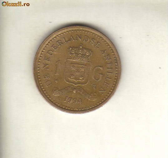 bnk mnd Antilele Olandeze 1 gulden 1994