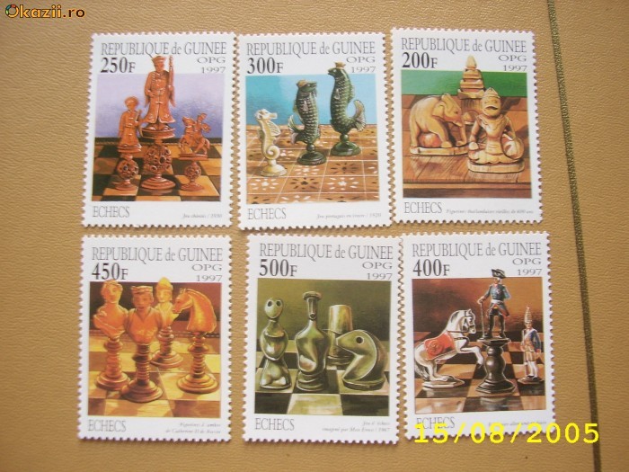 Guinea 1997 SAH mi 1666-1671 Guinea 1997 SAH mi 1666-1671