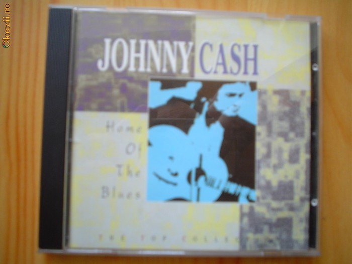 johnny cash home of the blues cd disc muzica blues rock&#039;n&#039;roll country rock VG+