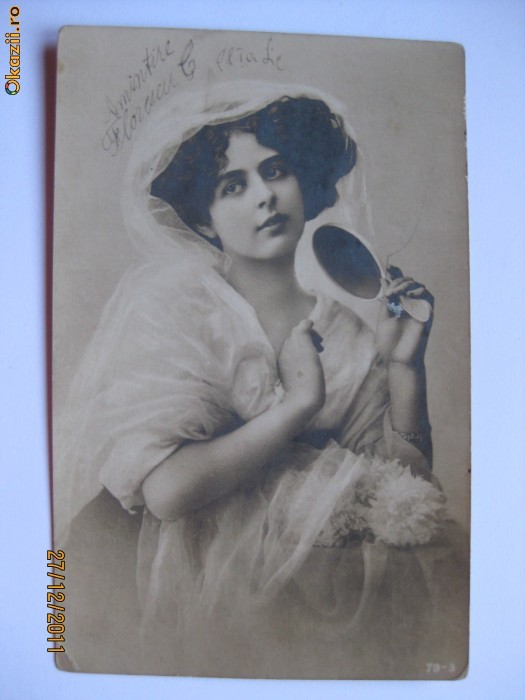 CARTE POSTALA CIRCULATA DIN 1915