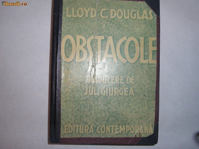 Obstacole LLoyd C.Douglas,1943 Obstacole LLoyd C.Douglas,1943
