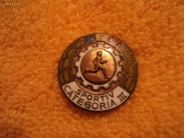 Insigna sportiv categoria III