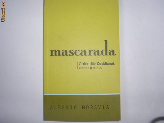 Alberto Moravia - Mascarada-RF6/2 Alberto Moravia - Mascarada-RF6/2