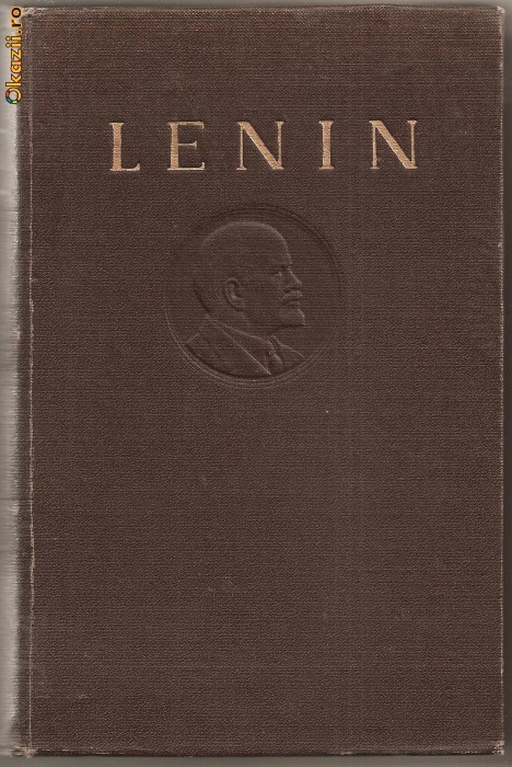 (C771) LENIN, OPERE DE V. I. LENIN, EDITURA PMR, BUCURESTI, 1951, VOLUMUL 2 ( 1895-1897)