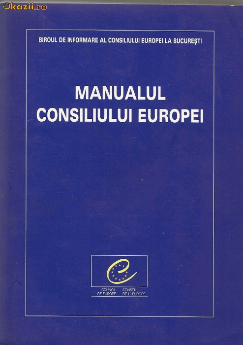Nicolae Ecobescu (coord.) - Manualul Consiliului Europei - 2003