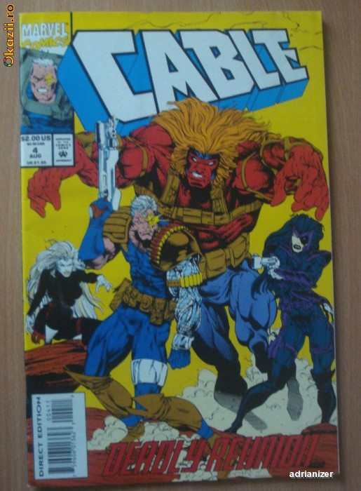 Cable #4 Marvel Comics