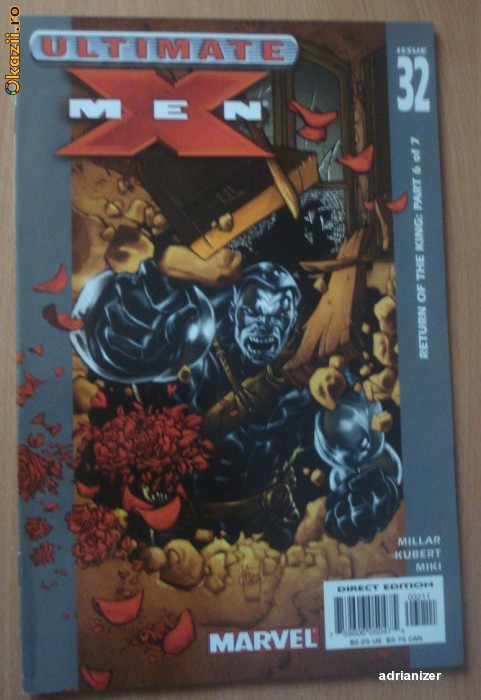 X-Men Ultimate #32 . Marvel Comics
