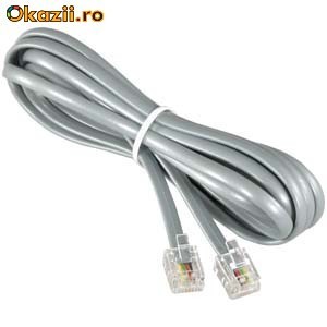 **cablu telefonic RJ11 mufat (306)