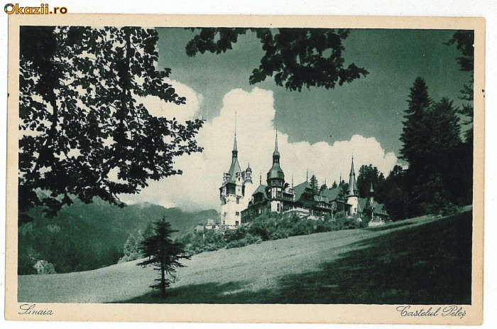 2349 - SINAIA, Prahova, Castelul PELES - old postcard - unused