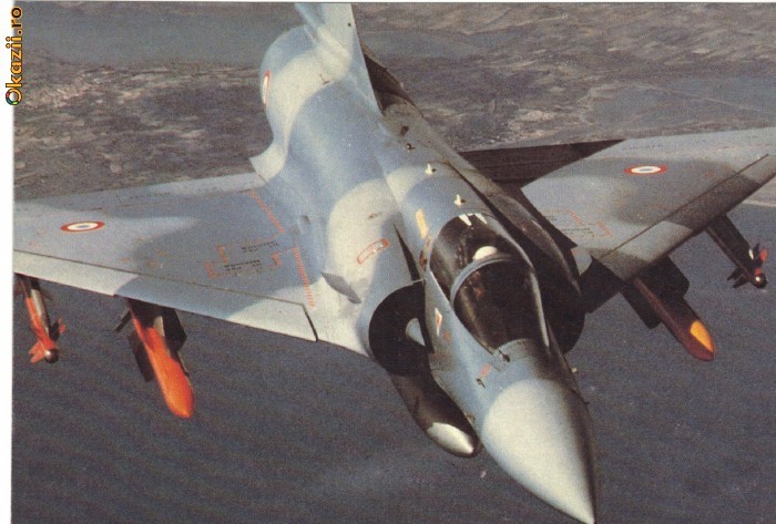Carte postala ilustrata AVIATIE - Avion militar supersonic Carte postala ilustrata AVIATIE - Avion militar supersonic