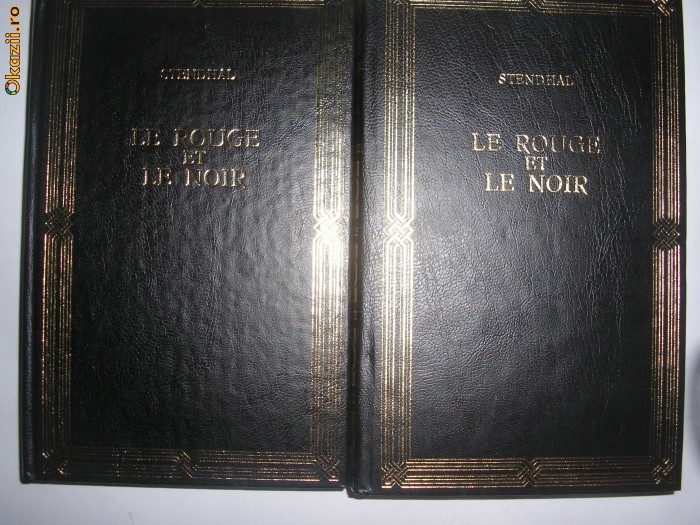 STENDHAL - LE ROUGE ET LE NOIR EDITIE DE LUX 2 VOLUME RF1/2 STENDHAL - LE ROUGE ET LE NOIR EDITIE DE LUX 2 VOLUME RF1/2