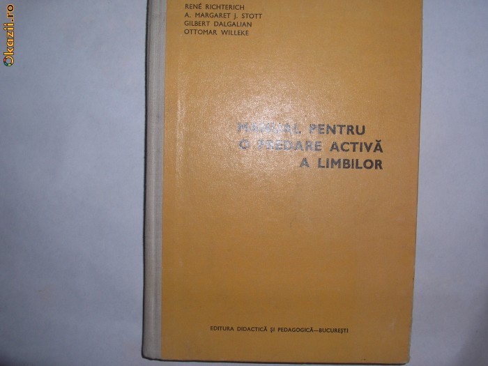 MANUAL PENTRU O PREDARE ACTIVA A LIMBILOR,17,RF2/1 MANUAL PENTRU O PREDARE ACTIVA A LIMBILOR,17,RF2/1
