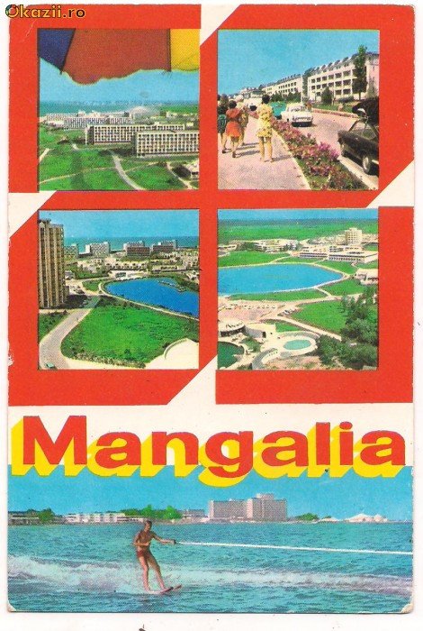 carte postala-MANGALIA