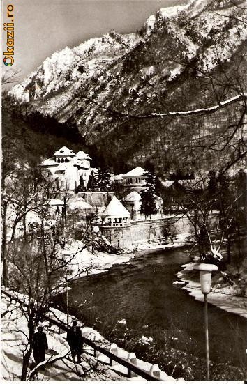 CP 210-54 Baile Herculane -scrisa, dar necirculata -starea care se vede, timbrul a fost dezlipit