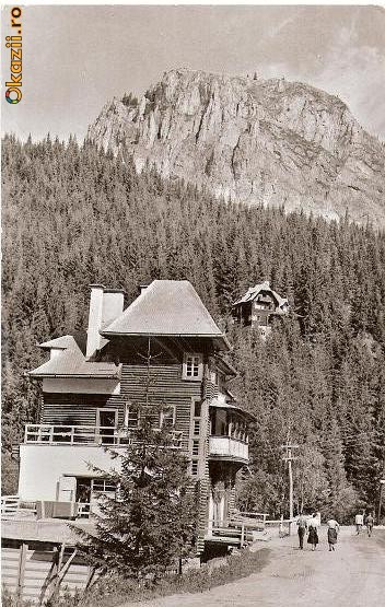 CP 210-65 Lacul Rosu. Vedere spre Suhard -circulata 1967 -starea care se vede