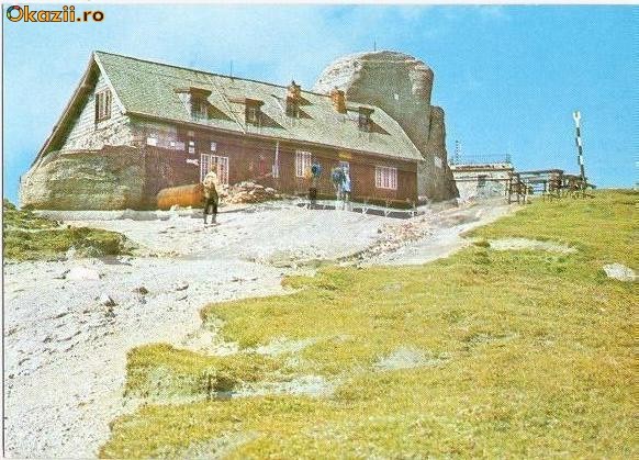 CP 211-67 Muntii Bucegi. Cabana ,,Omul" -necirculata -starea care se vede CP 211-67 Muntii Bucegi. Cabana ,,Omul" -necirculata -starea care se vede
