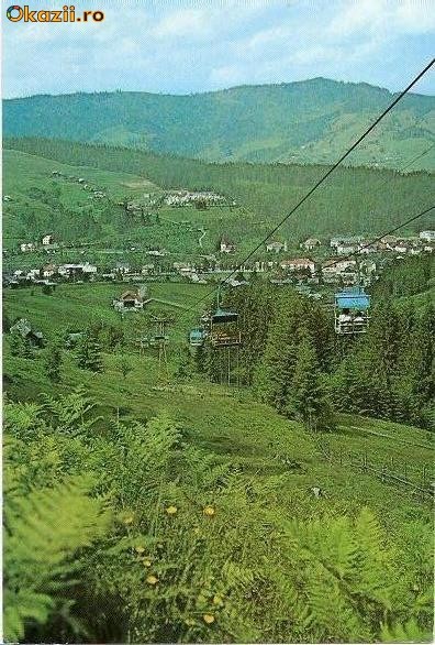 CP 211-75 Cu telescaunul pe Dealul Negru -necirculata -starea care se vede