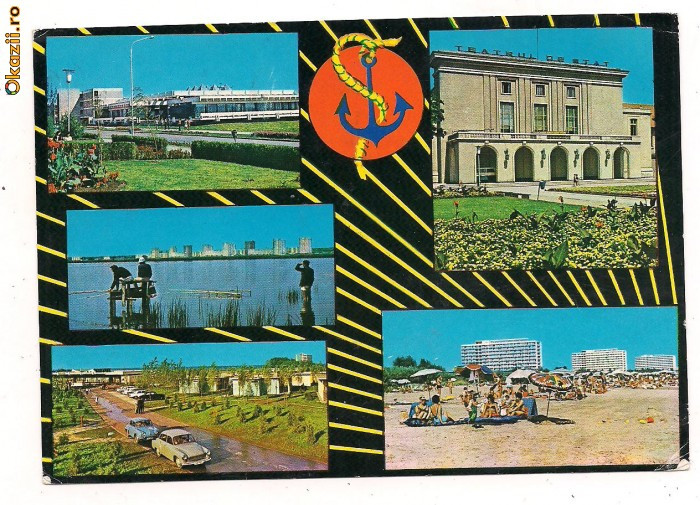 carte postala(ilusrata)-CONSTANTA -Litoralul