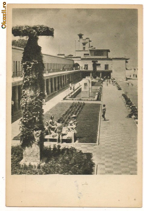 carte postala(ilusrata)-MAMAIA-Baile