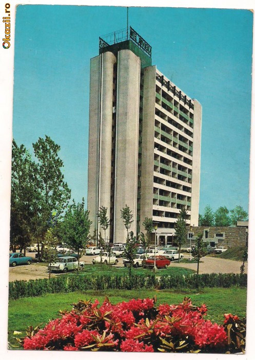 carte postala(ilusrata)-MAMAIA-Hotelul Riviera