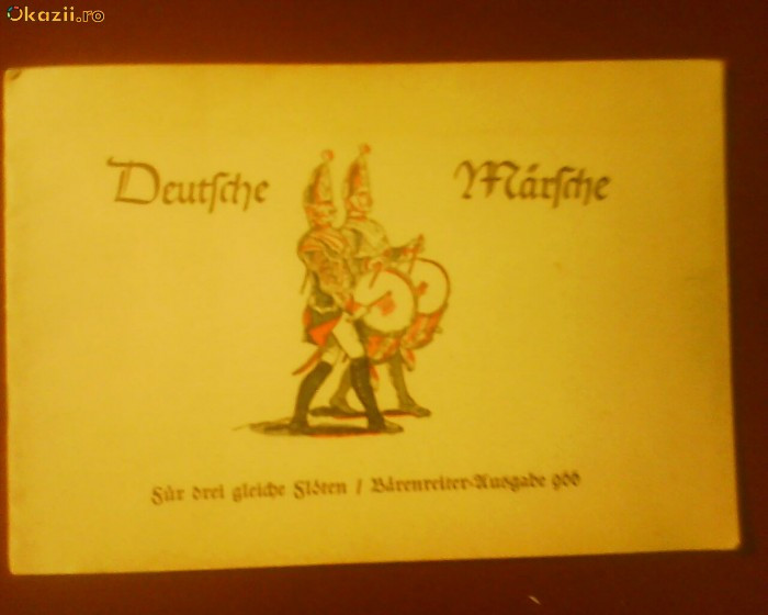 Fritz Dietrich Deutsche Marsche /Marsuri germane petru trei flaute