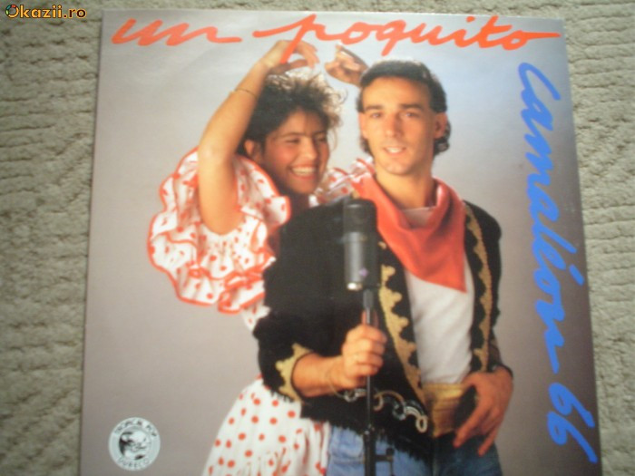 camaleon 66 un poquito disc maxi single 12" vinyl muzica disco euro pop editie germany VG+