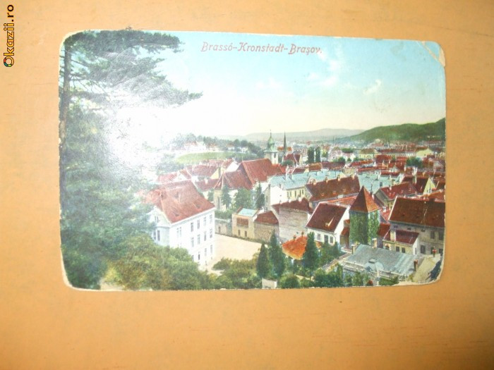 Carte Postala Brasov Brasso Kronstadt