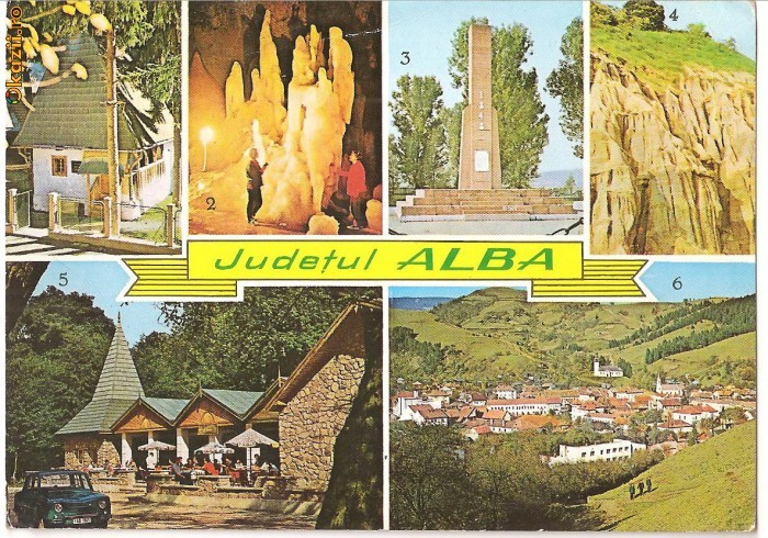 CPI (B479) JUDETUL ALBA, CIRCULATA 28.10.1975, EDITURA OSETCM, STAMPILA, TIMBRU IMPRIMAT