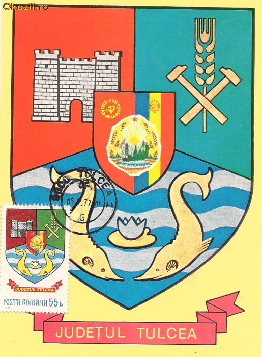 ilustrata maxima-STEMA JUDETULUI TULCEA ilustrata maxima-STEMA JUDETULUI TULCEA